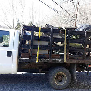 Home clean out service removing unwanted items and debris